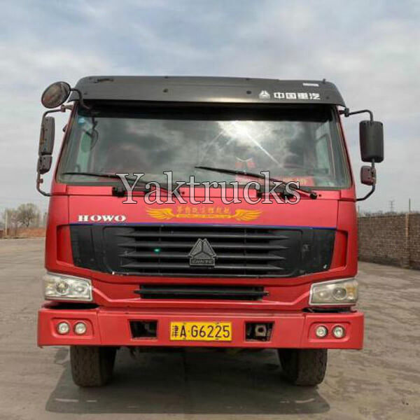 HOWO Used Dump Trucks For Sale By Owner 6X4 Dump Truck 380 Horsepower Euro III  Year 2011