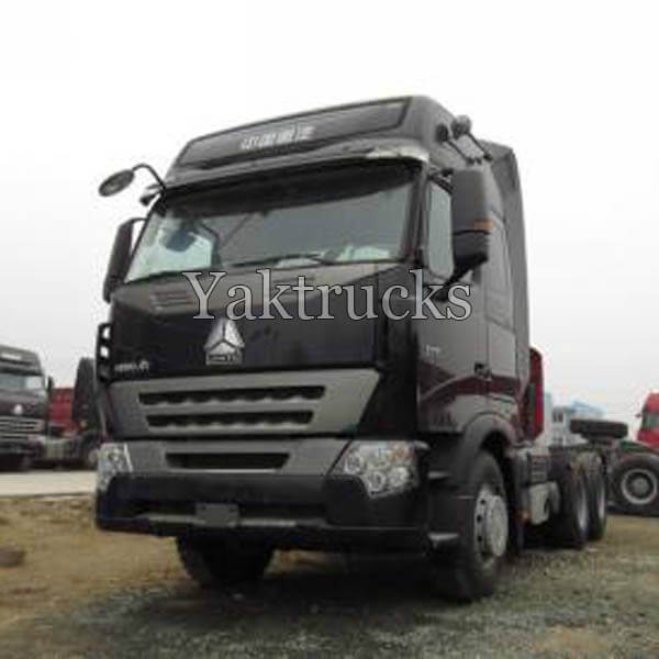 Used Big Tractor Truck For Sale HOWO-A7 375HP 2013 year 6X4  Euro IV