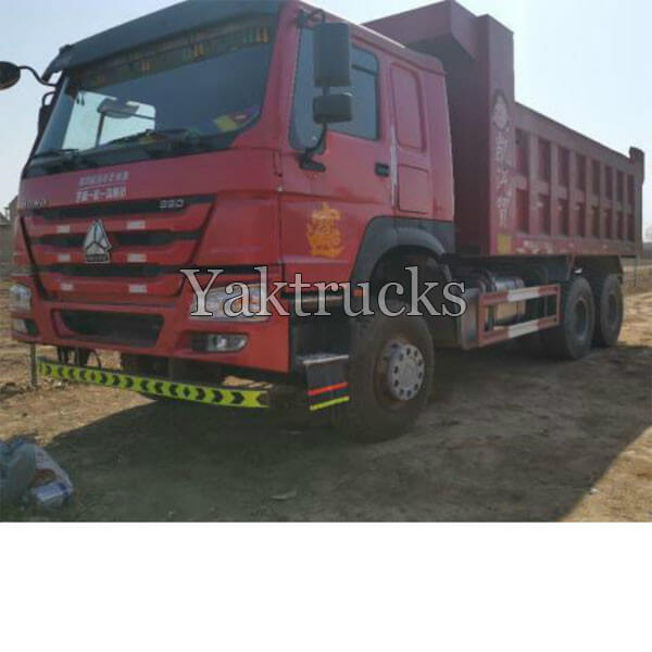 Used dump truck howoT6G 380HP 2018 year 6x4 Euro III