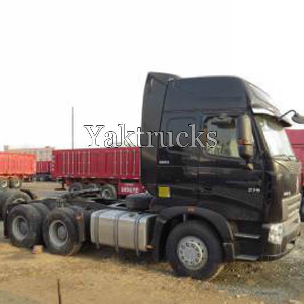 Used Tractor Truck For Sale By Owner howo A7 375HP 2012 year 6×4  Euro III