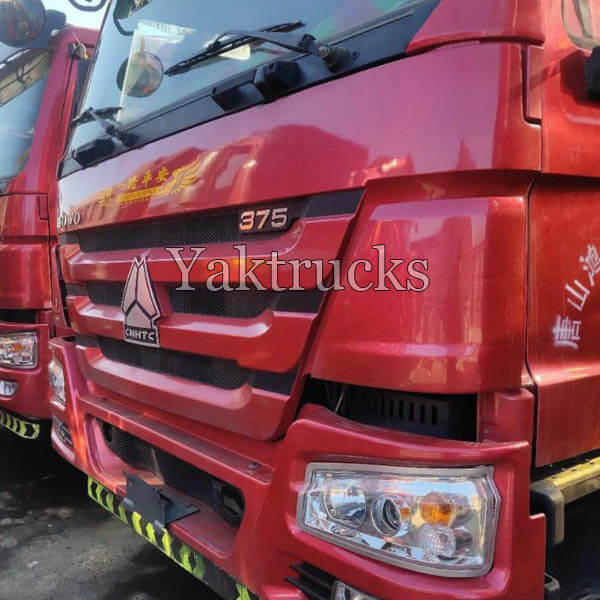 Used dump truck howo 7 380HP 2016 year 6x4 Euro IV