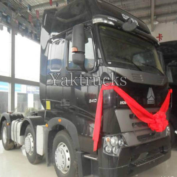 Old Tractor Truck Prices HOWO A7 340HP 2013 year 6×2  Euro III