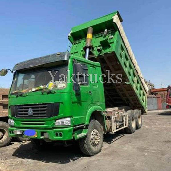 Affordable Used Dump Truck Price HOWO T5G 336HP 2011 Year 6×4  Euro III