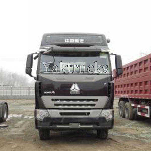 Used tractor truck howo A7 375HP 2012 year 6x4 Euro III