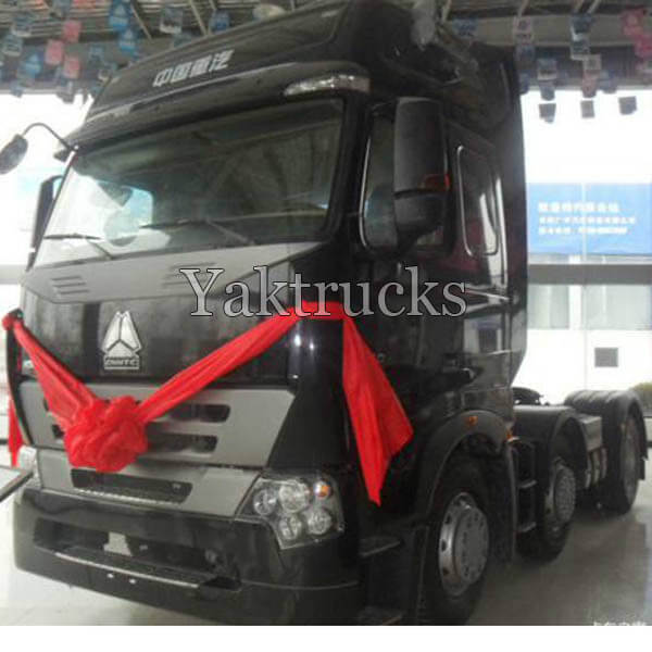 Used tractor truck howo A7 340HP 2013 year 6x2 Euro III