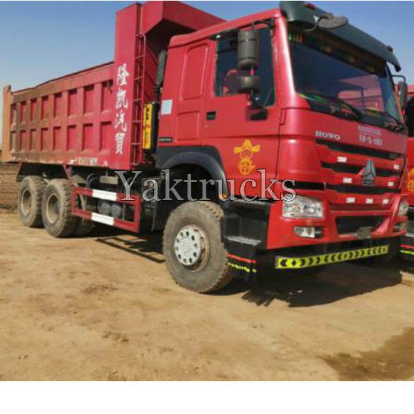 Used Commercial Dump Trucks For Sale  HOWO T6G 380HP 2018 Year 6×4  Euro III