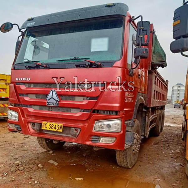 Best Used Dump Truck HOWO 7 340HP 2016 year 6×4  Euro IV