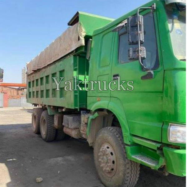 Used dump truck howoT5G 336HP 2011 year 6x4 Euro III
