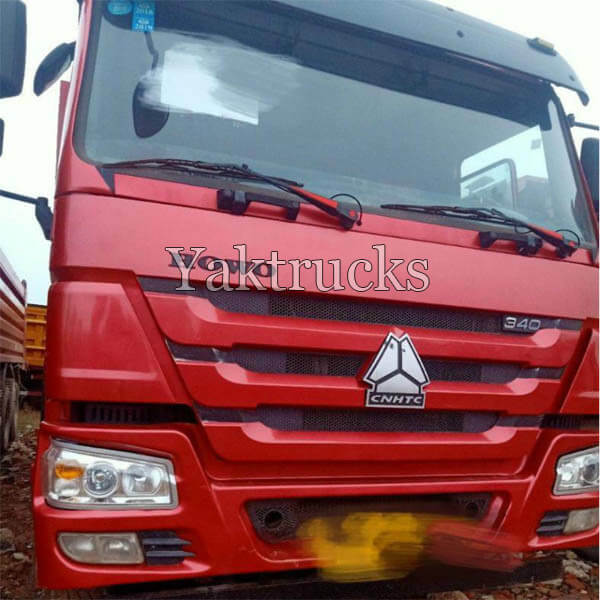 Used Dump Truck  Howo 7 340HP 2016 Year 6×4  Euro IV
