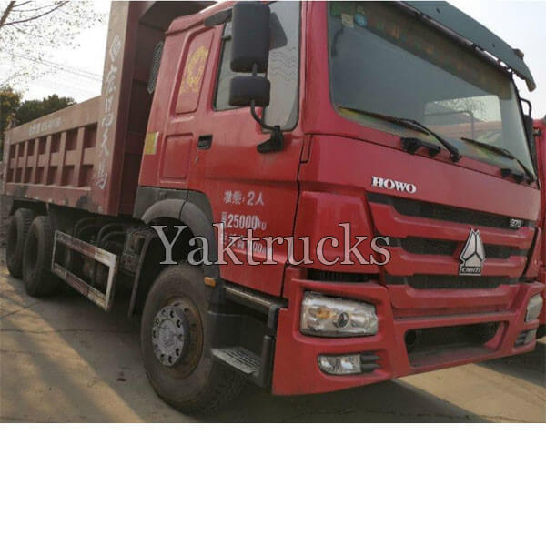 Used Heavy Duty Dump Trucks For Sale  HOWO T6G 380HP 2017 year 6×4  Euro III