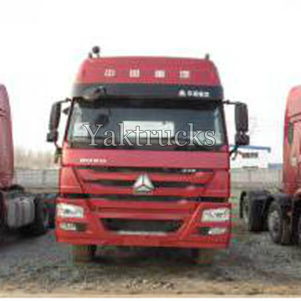 Used tractor truck howo 7 375HP 2015 year 6x4 Euro III