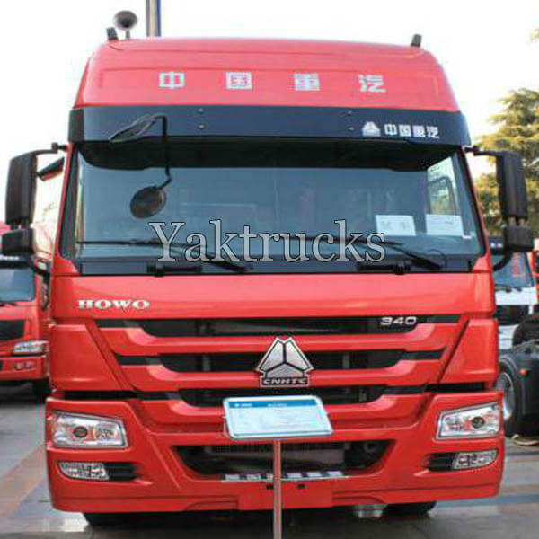 Used tractor truck howo 7 340HP 2012 year 6x4 Euro III