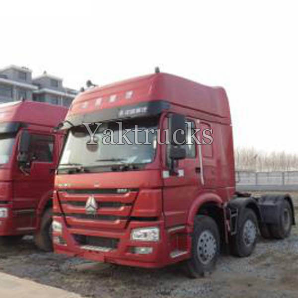 Used tractor truck howo 7 336HP 2015 year 6x2 Euro III
