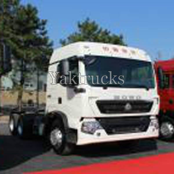 Used HOWO Sinotruk 6×4 Tractor Truck T5G 350HP 2014 Year  Euro IV