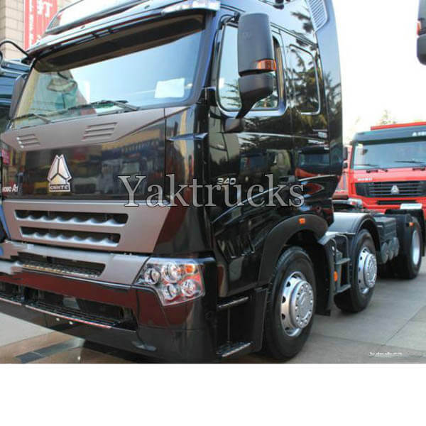 High Quality Old Truck Head Cost  HOWO A7 340HP 2014 year 6X2  Euro IV