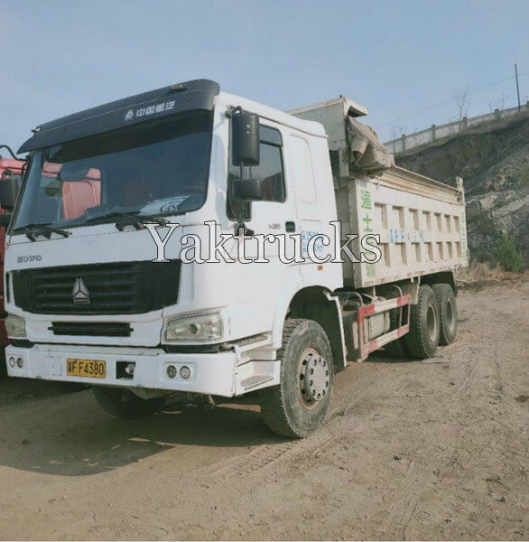 Used Dump Truck  HOWO 7 340HP 2012 6×4  Euro III