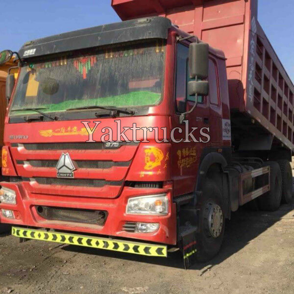 Used Dump Truck  HOWO 7 380HP  Year 2017 6×4  Euro III