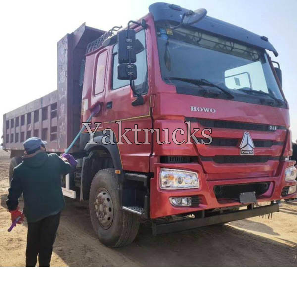 Used dump truck  howo 7 340HP 2016 year 6×4  Euro IV