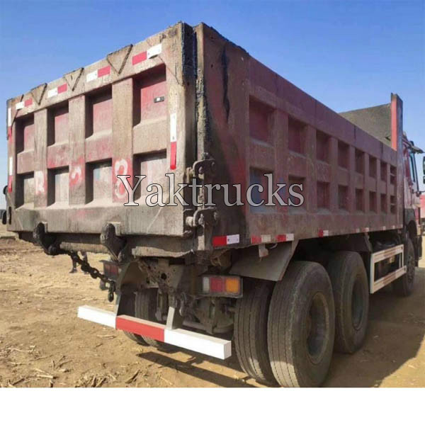 Used dump truck howo 7 380HP 2016 year 6x4 Euro IV