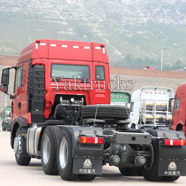 Used tractor truck HOWO-T5G 340HP 2013 year 6X4 Euro III