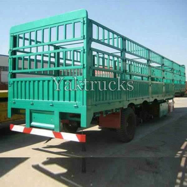Bulk Cargo Transport Stake Fence Semi Trailer ,Barrier transport semi-trailer