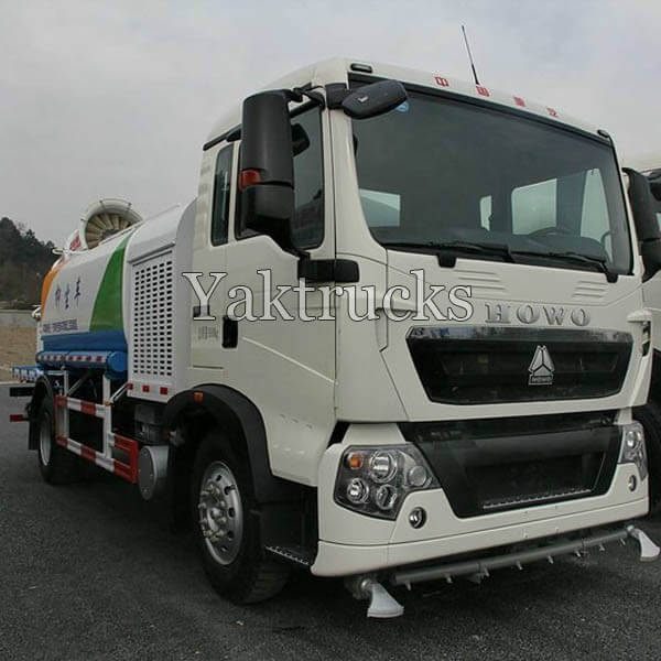 Sinotruk HOWO T5G 180Horsepower 4X2 Dust suppression truck spray fog truck water spray truck