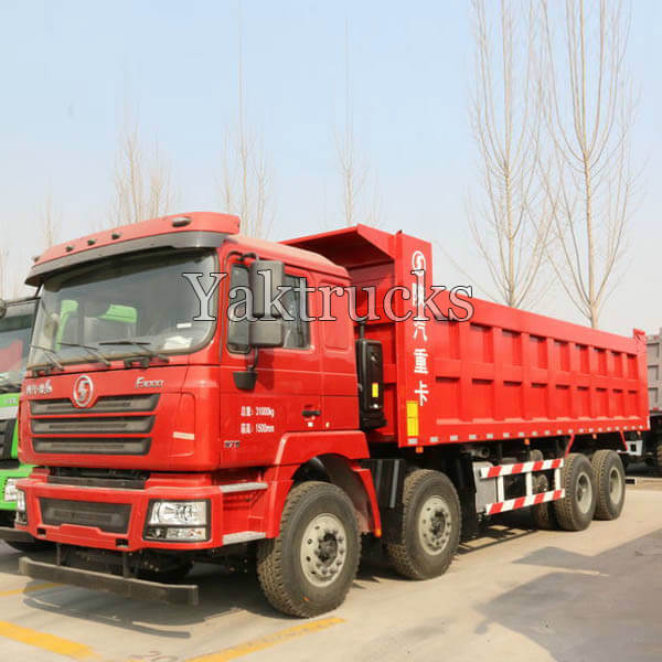 Shaanxi Auto  Heavy Truck DeLong F3000 375 Horsepower 8X4  7.8m Dump Truck