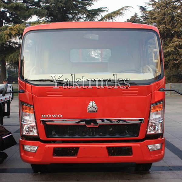 Sinotruk HOWO 120 Horsepower 3.8 m row half-hurdle light truck (wide body)