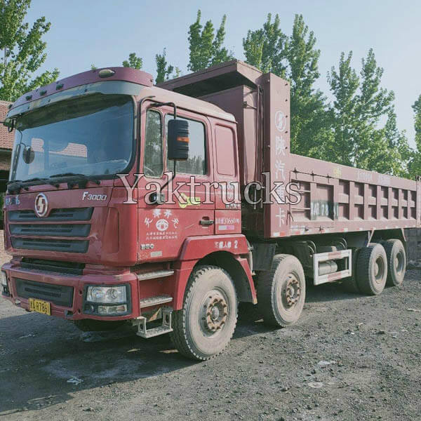 Shaanxi Auto heavy truck DeLong F3000 375 Horsepower 8X4 7.8m dump truck