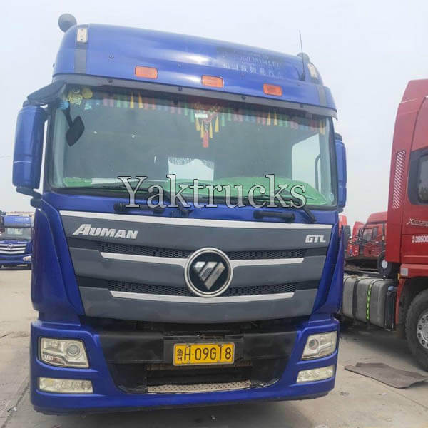 Foton  Auman GTL 6 heavy truck  standard modle 400 Horsepower 6X2 tractor