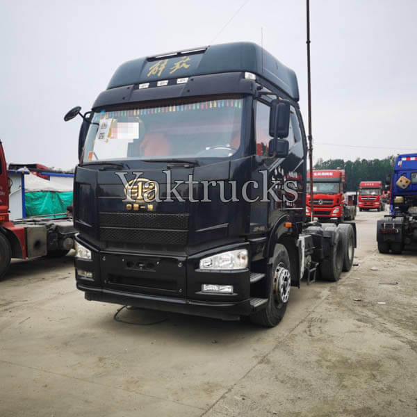 Used FAW Tractor Head For Sale J6P Heavy Truck  460 Horsepower 6X4 Tractor (AMT)