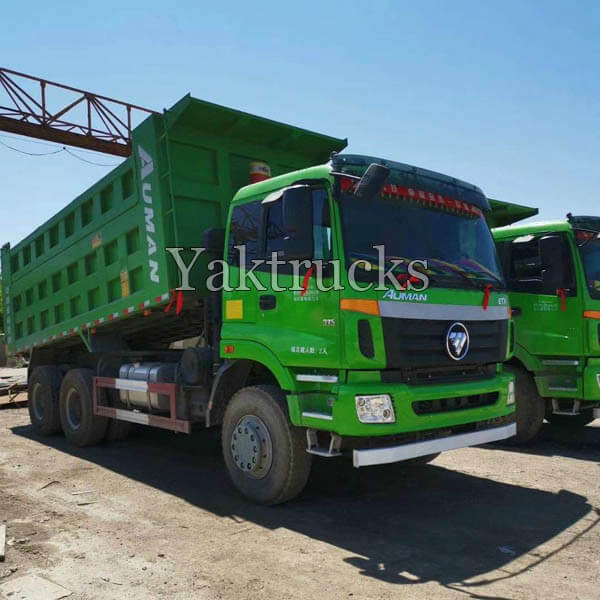 Used Foton Dump Trucks For Sale 375 Horsepower 6X4 5.6m Dump Truck(Fast)