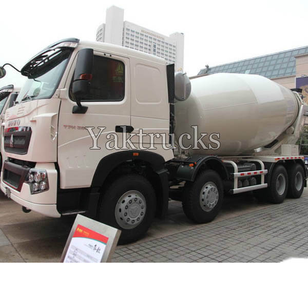 Used Volumetric Concrete Mixer for Sale HOWO  T7H  390HP 2015 year 8X4 Euro IV