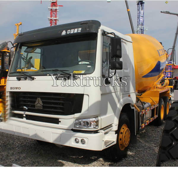 Used Mixer Trucks for Sale HOWO T7H 336HP 2015 year 6X4 Euro III