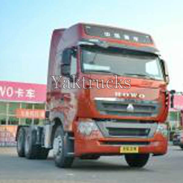 Used Semi Truck Tractor Cost HOWO T7H 440HP 2015 year 6X4 Euro IV