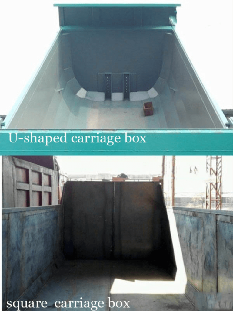 dump truck carriage box